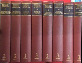 The Political Writings of the 1790s - 8 volumes (complete) - Gregory Claeys (ISBN 1851963200)
