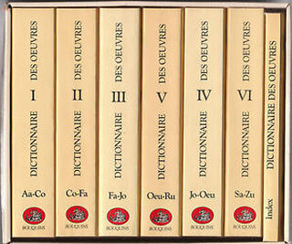 Dictionnaire des Oeuvres 7 Volumes - Laffont-Bompiani