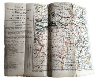 Carte nouvelle du Duché de Brabant et partie de la Hollande - Guillaume Dheulland