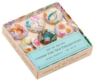 Art of Nature: Under the Sea Glass Magnet Set - Insight Editions (ISBN 9781647225759)