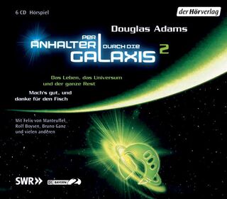 Per Anhalter durch die Galaxis 2. 6 CDs - Douglas Adams (ISBN 9783899405446)