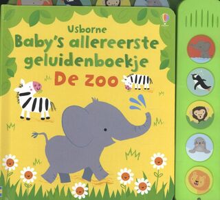 Baby's allereerste geluidenboekje De zoo - (ISBN 9781474951500)