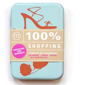 100% Shopping- boekbox - Unknown (ISBN 9789057675232)