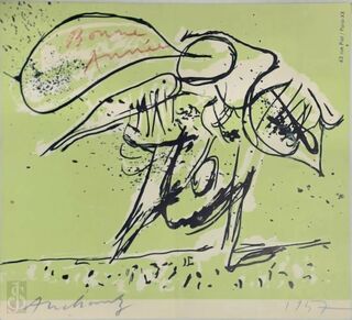 Pierre Alechinsky - Bonne Année - ALECHINSKY, Pierre