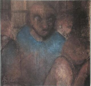 Lowie Boon, 1941: tentoonstelling ter gelegenheid van het vijfentwintigjarig bestaan van de Universitaire Instelling Antwerpen, Aulagebouw (Universiteitsplein 1, Wilrijk), 23 mei-31 mei 1997 - Bruisnma, Kris Humbeeck