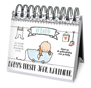 O' Baby - Baby's eerste jaar kalender - Pauline Oud (ISBN 9789464086034)