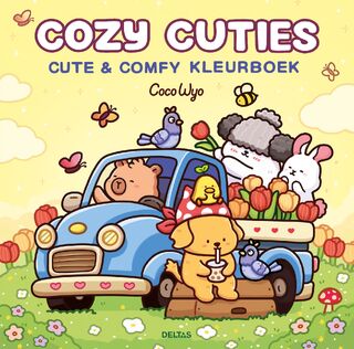 Cute & Comfy kleurboek Coco Wyo (ISBN 9789044769449)