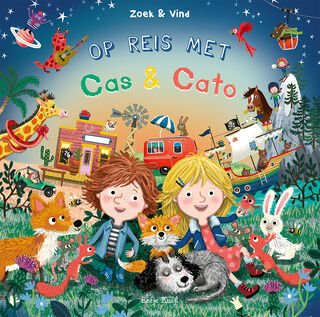 Op reis met Cas & Cato - zoekboek - Rebo International b.v. (ISBN 9789036642187)