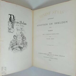 Ernest Staas, advocaat [eerste versie van de eerste uitgave] - Tony [=Bergmann], Willem Geets, Anton Bergmann