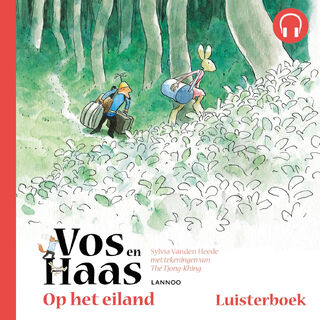 Vos en Haas op het eiland - Luisterboek - Sylvia Vanden Heede (ISBN 9789401487627)