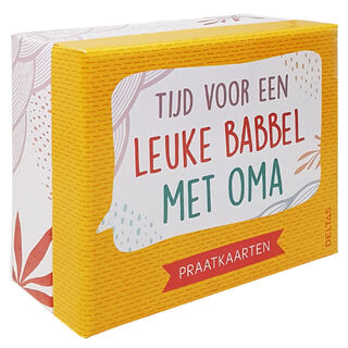 Tijd voor een leuke babbel met oma Praatkaarten (ISBN 9789044757354)