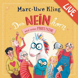 Das NEINhorn und seine Freunde - Marc-Uwe Kling liest live - Marc-Uwe Kling (ISBN 9783745605112)