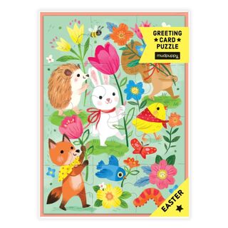 Hoppy Easter! Greeting Card Puzzle - Mudpuppy (ISBN 9780735383944)