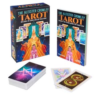 ALEISTER CROWLEY TAROT BK & CA - Tania Ahsan, Aleister Crowley (ISBN 9781398825833)