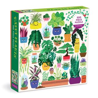 Happy Plants 500 Piece Family Puzzle - Mudpuppy (ISBN 9780735376762)