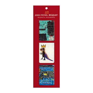 Basquiat Magnetic Bookmarks - Galison (ISBN 9780735379626)
