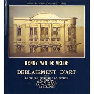 Déblaiement d'art - Henry van de Velde