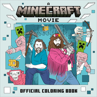 A Minecraft Movie Official Coloring Book - Mojang AB (ISBN 9780593972786)