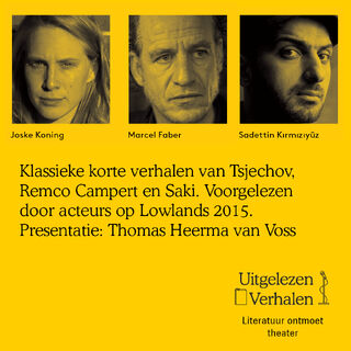 Lowlands 2015 - Anton Tsjechov, Remco Campert, Saki (ISBN 9789492362018)