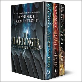 Jennifer Armentrout Harbinger Series Box Set: Storm and Fury, Rage and Ruin, Grace and Glory - Jennifer L. Armentrout (ISBN 9781335425874)