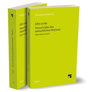Versuch über den menschlichen Verstand. Band 1+2 - John Locke (ISBN 9783787344413)