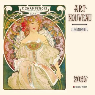 Art Nouveau kalender 2026 - (ISBN 9783959295550)