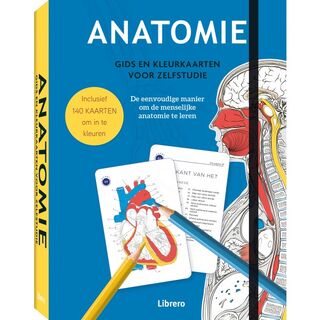 Anatomie - Gids en kleurkaarten voor - (ISBN 9789464990478)