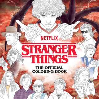 Stranger Things: The Official Coloring Book - Netflix (ISBN 9781984861665)