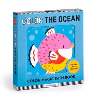 Color the Ocean Color Magic Bath Book - Mudpuppy (ISBN 9780735365230)