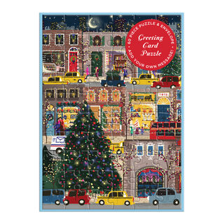 Joy Laforme Winter Lights Greeting Card Puzzle - Galison (ISBN 9780735378995)