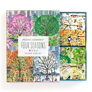 Michael Storrings Four Seasons Playing Card Set - Galison (ISBN 9780735381520)