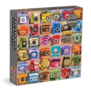 Eastern Bloc Telephones 500 Piece Puzzle - Galison (ISBN 9780735371996)