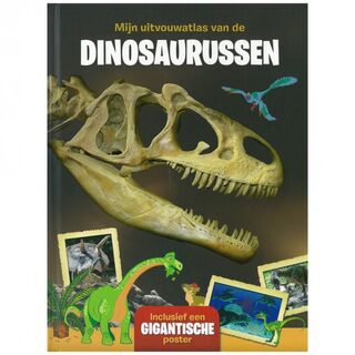 Mijn uitvouwatlas van de dinosaurussen - (ISBN 9789463040662)