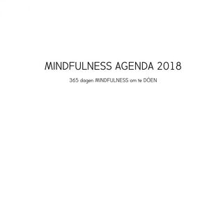 Mindfulness agenda 2018 - Cindy Brands (ISBN 9789402169072)