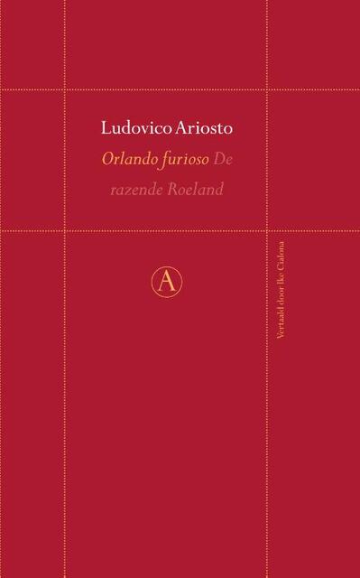 Orlando furioso - Ludivico Ariosto, Ludovico Ariosto Orlando furioso - Ludivico Ariosto, Ludovico Ariosto