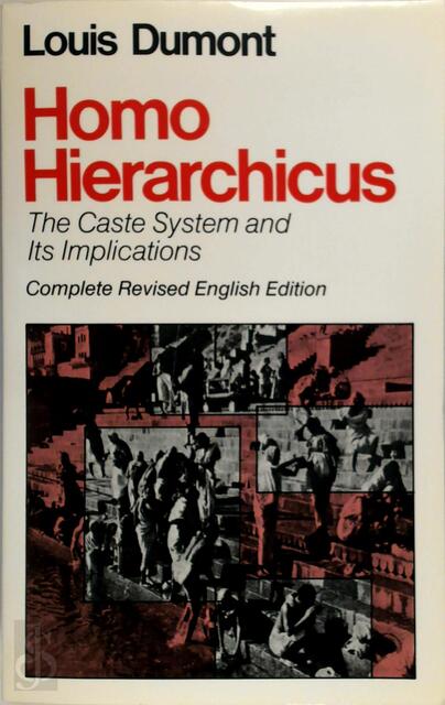 Homo Hierarchicus - Louis Dumont Homo Hierarchicus - Louis Dumont