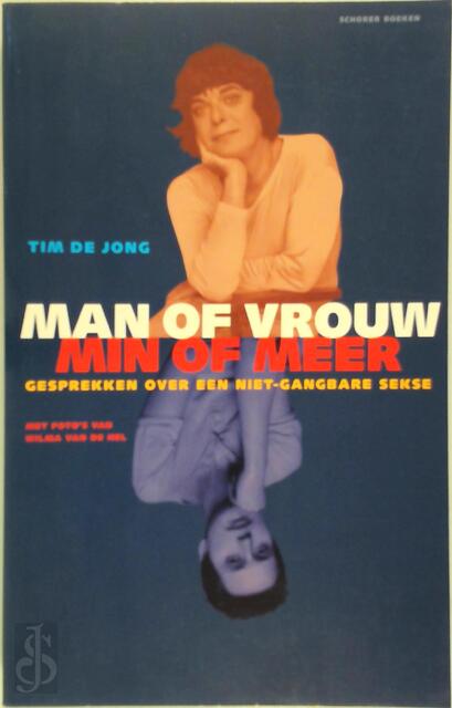 Man of vrouw, min of meer - Tim de Jong Man of vrouw, min of meer - Tim de Jong