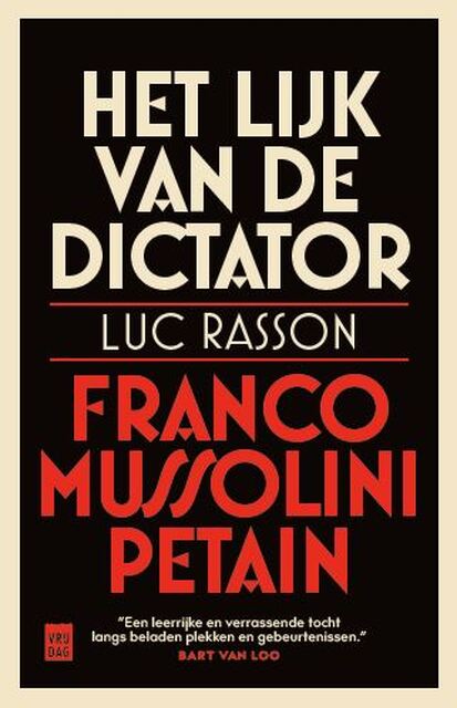 Het lijk van de dictator - Luc Rasson Het lijk van de dictator - Luc Rasson