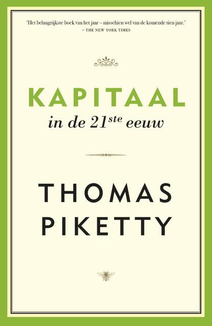 Kapitaal in de 21e eeuw - Thomas Piketty Kapitaal in de 21e eeuw - Thomas Piketty