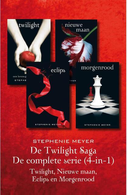 De twilight Saga - De complete serie (4-in-1) - Stephenie Meyer De twilight Saga - De complete serie (4-in-1) - Stephenie Meyer
