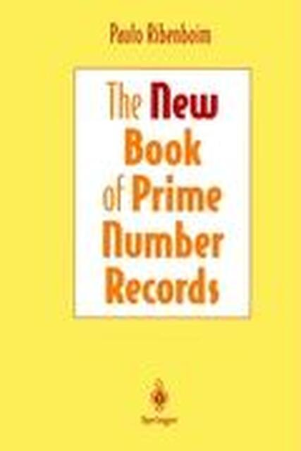 The New Book of Prime Number Records - Paulo Ribenboim The New Book of Prime Number Records - Paulo Ribenboim