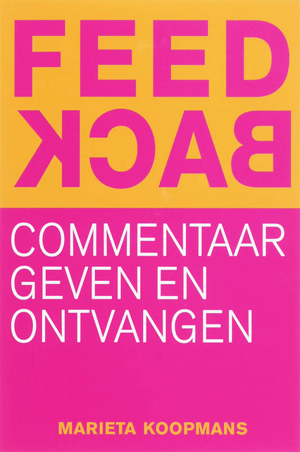 Feedback - Marieta Koopmans Feedback - Marieta Koopmans