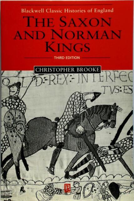 The Saxon and Norman Kings - Christopher N. L. Brooke The Saxon and Norman Kings - Christopher N. L. Brooke
