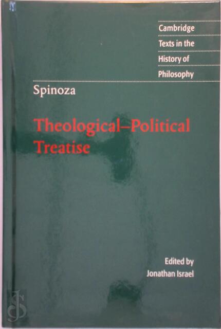 Theological-political treatise - Benedictus de Spinoza, Jonathan Israel, Jonathan Irvine Israel Theological-political treatise - Benedictus de Spinoza, Jonathan Israel, Jonathan Irvine Israel