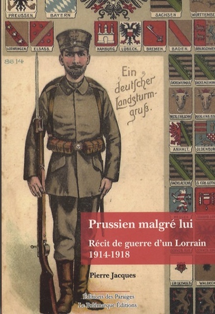 Prussien malgré lui - Pierre Jacques Prussien malgré lui - Pierre Jacques