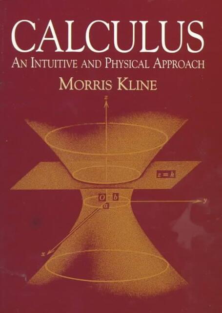 Calculus - Morris Kline Calculus - Morris Kline