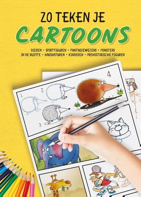 Zo teken je cartoons - Paul B. Davies Zo teken je cartoons - Paul B. Davies