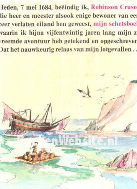 Het schetsboek van Robinson Crusoë - Anie Politzer, Joël Cuenot, Michel Politzer, Paul Vogel Het schetsboek van Robinson Crusoë - Anie Politzer, Joël Cuenot, Michel Politzer, Paul Vogel