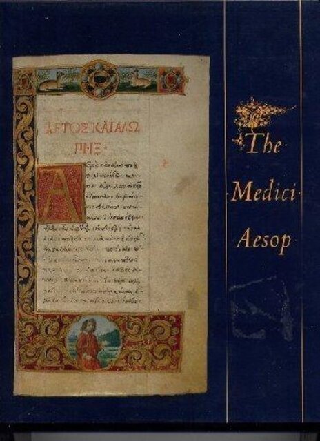 The Medici Aesop - Aesop, Bernard McTigue The Medici Aesop - Aesop, Bernard McTigue