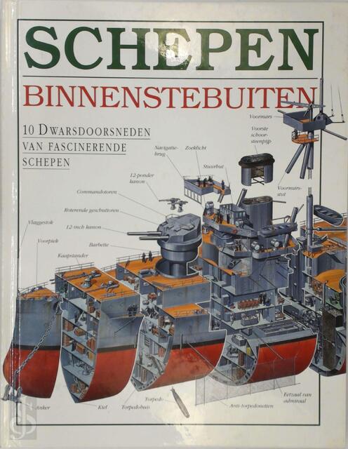 Schepen binnenstebuiten - Jonothan Potter, Moira Butterfield, Megatekst Schepen binnenstebuiten - Jonothan Potter, Moira Butterfield, Megatekst